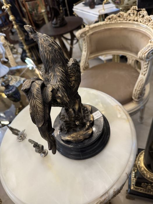 Statueta bronz masiv