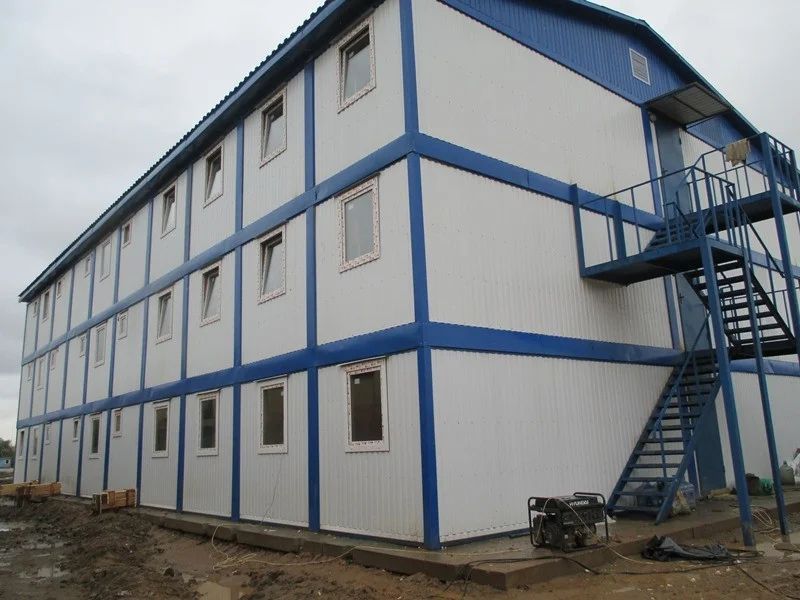 Быстро возводимые модульные здания