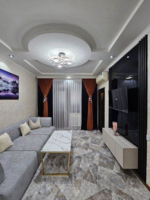 Чиланзар 2 квартал 2-3/2/4 квартира евро, укомплектована