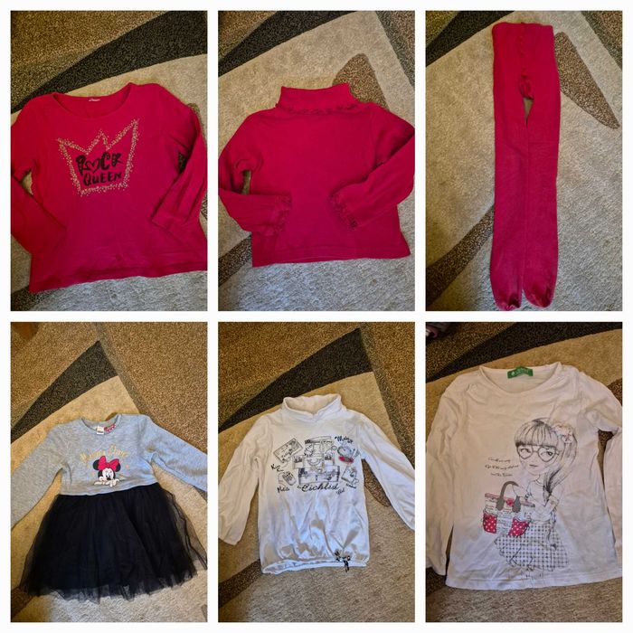 Лот за момиче 3,4 и 5г Mayoral, Carter's, Vanex, Next и гумени ботушки