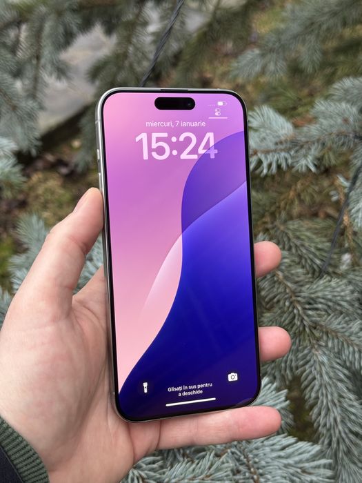 Iphone 15 PRO MAX 256GB, Perfect functional, Liber de retea, Impecabil