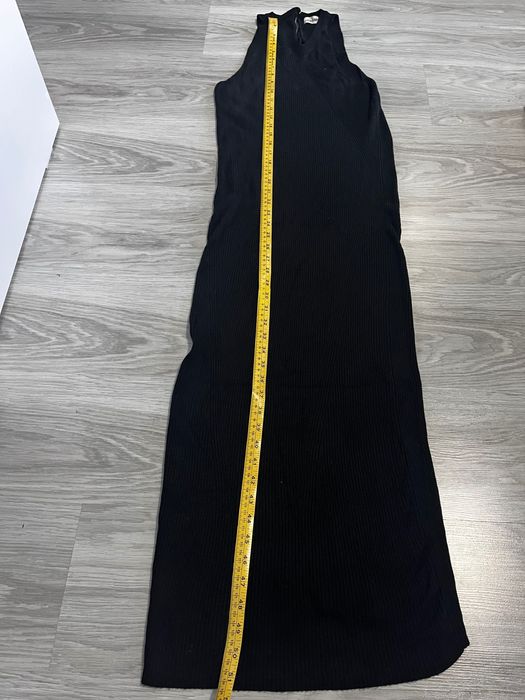 Дълга плетена рокля ZARA Knit – размер S | Черна