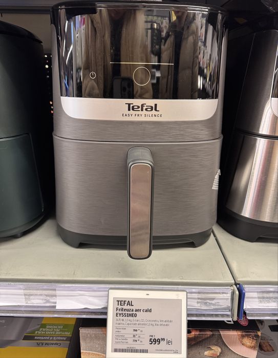 Friteuză cu aer cald Tefal Easy Fry Silence