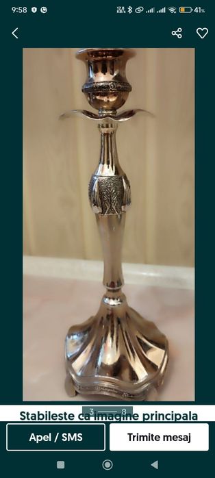 Sfeșnice metalice modele deosebite