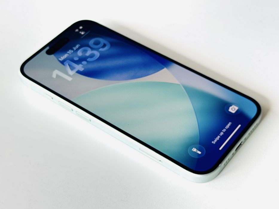 Iphone 15 128GB Green 100% Батерия! Гаранция 6 месеца