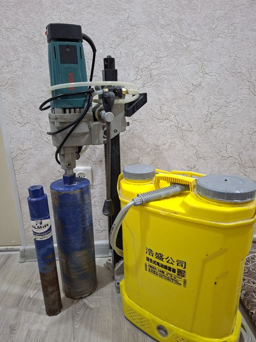 Almazniy beton teshish aparati