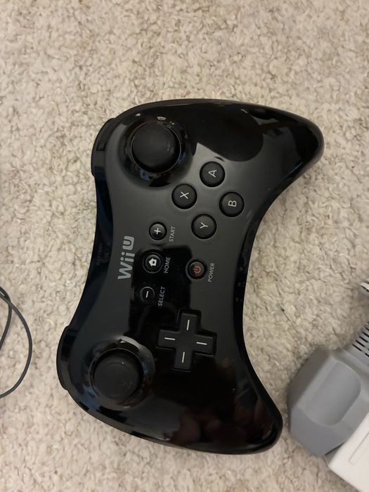 Nintendo Wii U Negru Complet