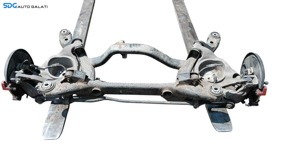 Punte Spate Completa pe Perne de Aer cu Fuzeta Butuc Rulment Stanga Dreapta Audi A6 C6 Allroad Quattro 4x4 2004 - 2008 [M8460]