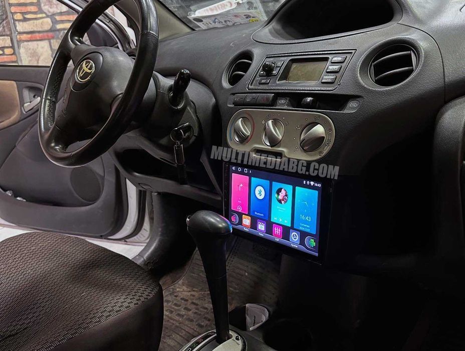 Toyota Yaris 1999-2005  Мултимедия Навигация Android