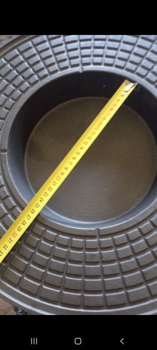 Disc fontă / grill 50 cm cu loc pentru  fript