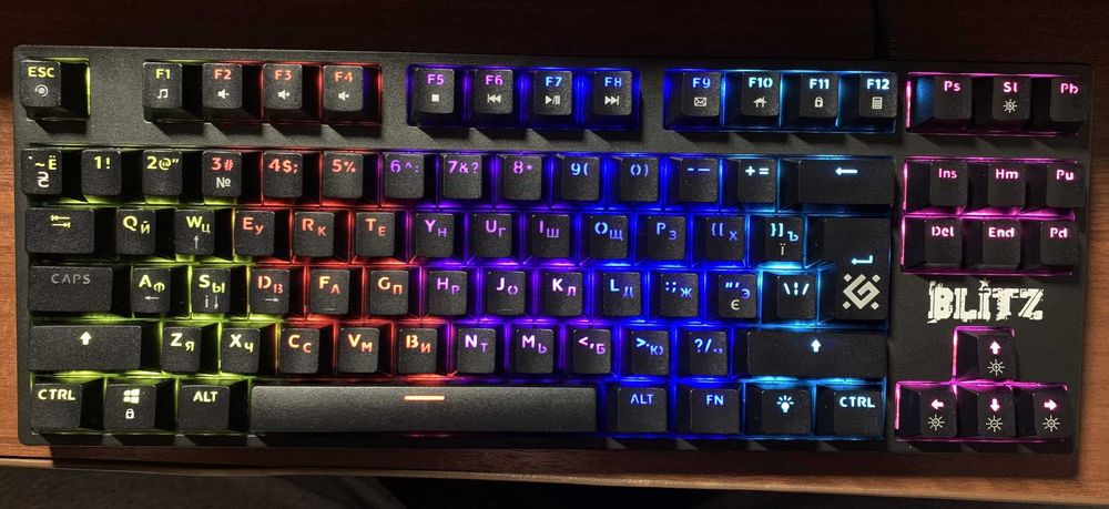 Механическая клавиатура Defender Blitz GK-240L