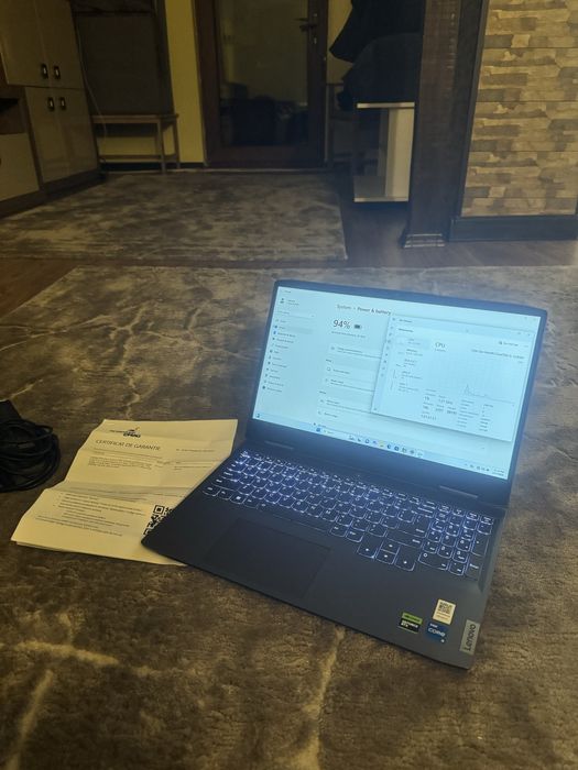 •Laptop Lenovo LOQ | I5 12450H | RTX 2050 | 16GB RAM DDR5 | 512GB SSD