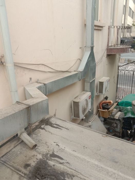 ventilatsiya ustanofka  shashlik zontlar o'rnatish de mantaj chistka
