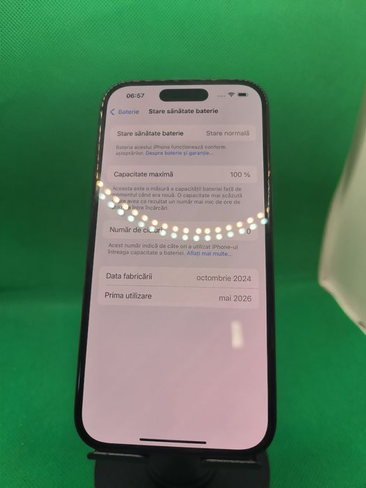 Iphone 16 128GB 100% bat•Amanet Lazar Crangasi•56846