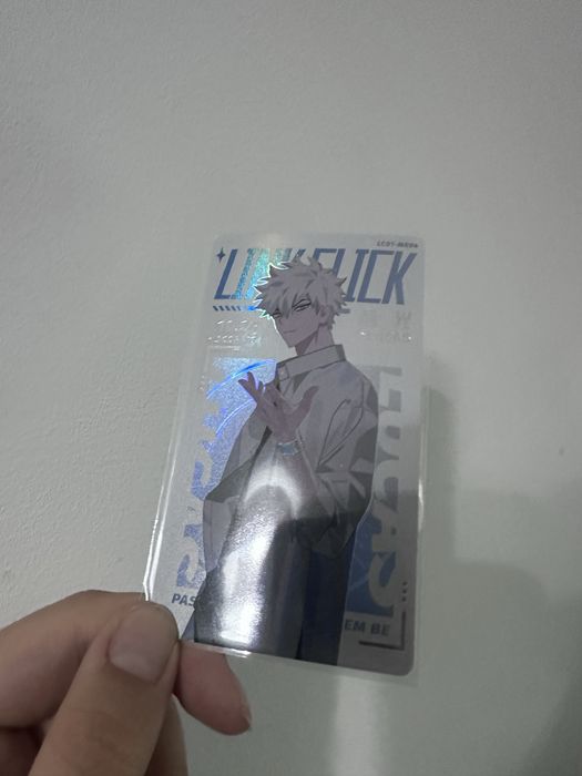 Официальные карточки по аниме агент времени