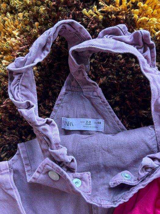 Salopeta Zara + cadou bluza masura 98