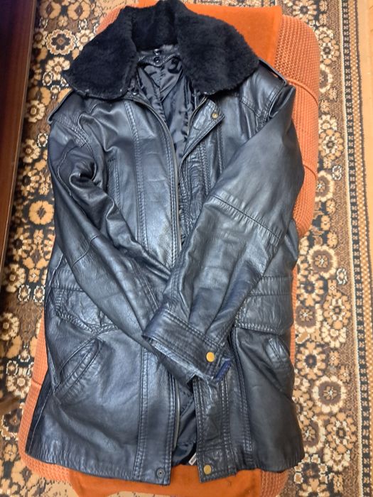 Мъжко Яке от естествена кожа