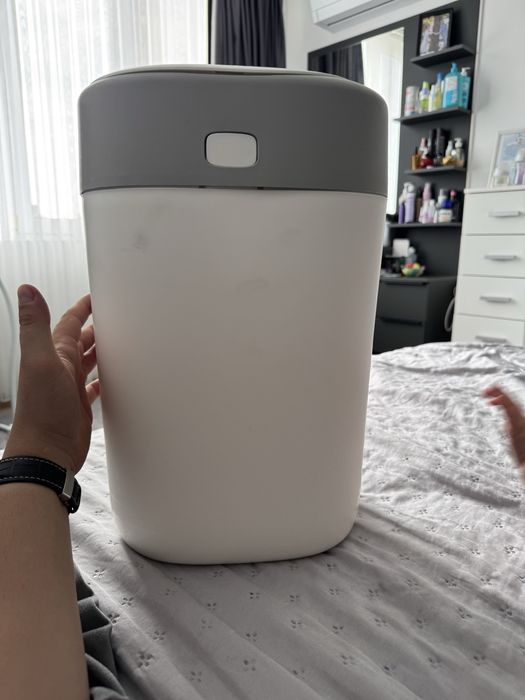 TOMMEE TIPPEE Хигиенен кош за памперси TWIST&CLICK БЯЛ