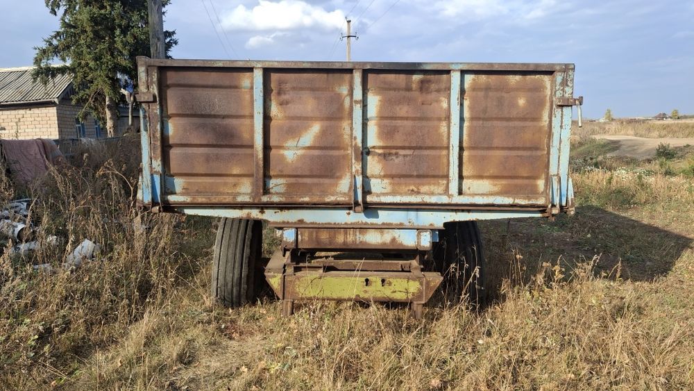 Продам прицеп к трактору, односная,  самосвал