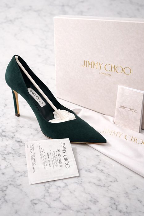 Jimmy Choo pantofi piele intoarsa