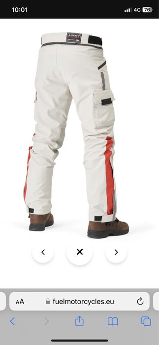Pantaloni moto impermeabili fuel