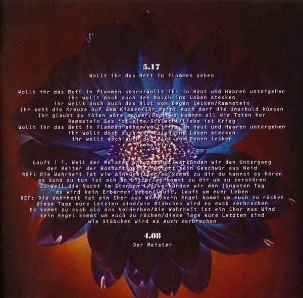 CD Rammstein - Herzeleid 1995