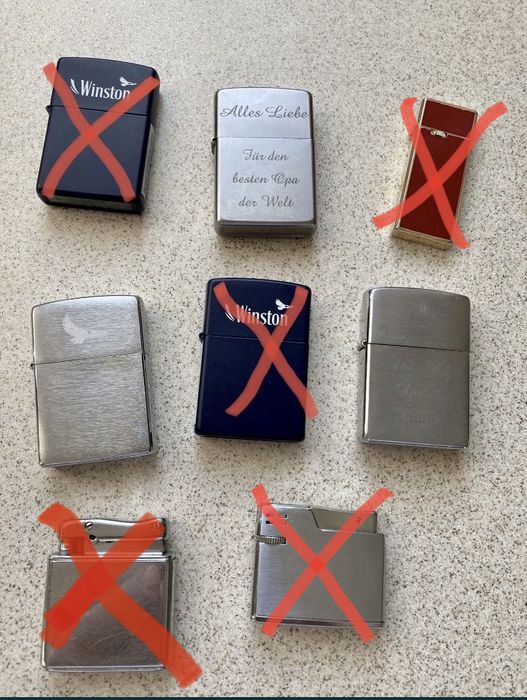 Bricheta zippo originale