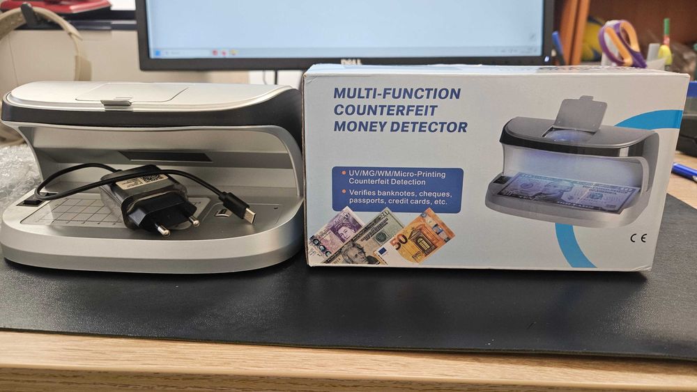 2 детектора за фалшиви банкноти