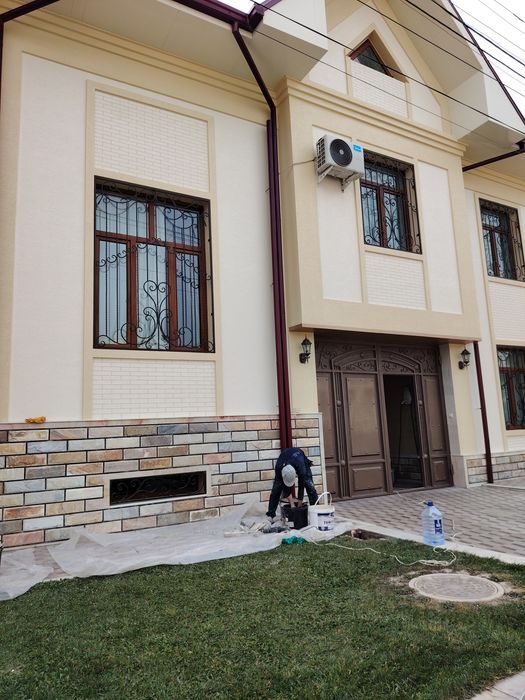 travertin marmarino mineralka fasad ishi