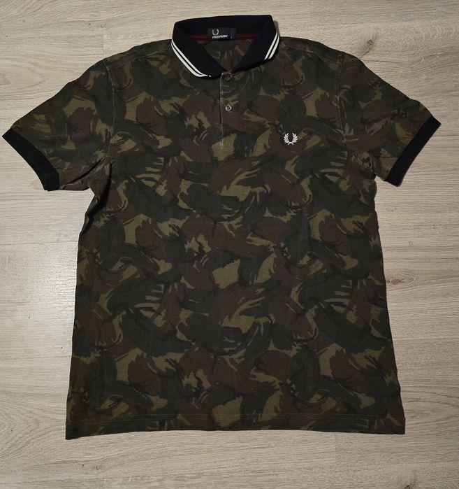 Fred perry тениска с яка L размер мъжка