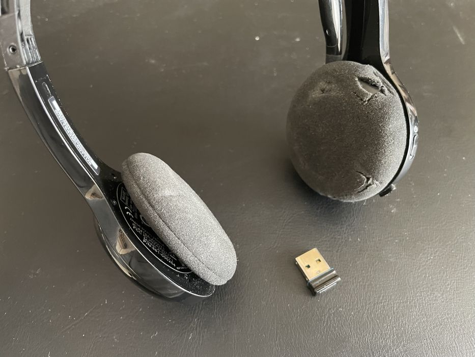 Безжични слушалки с микрофон Logitech H600