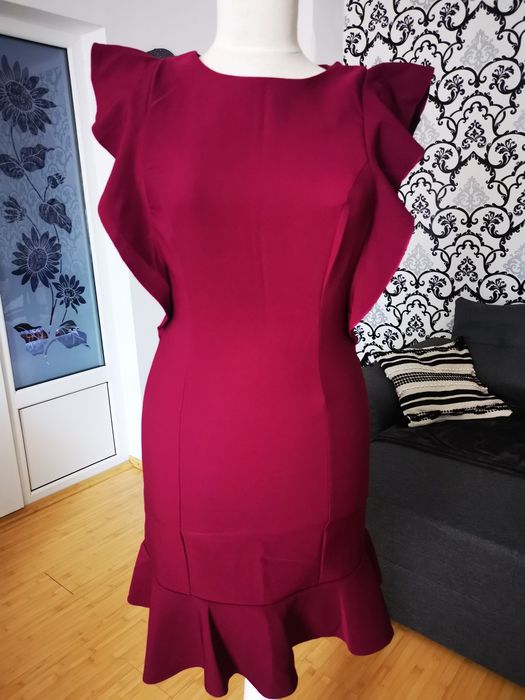 Rochie mov de zi