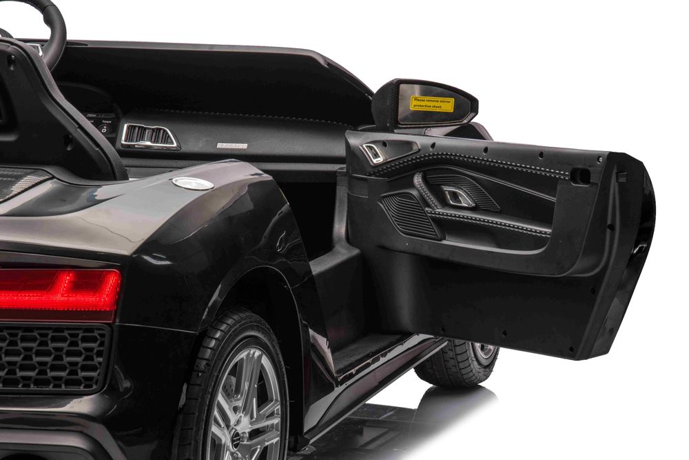 Лицензирана Акумулаторна Кола Audi R8 Premium,200W,24V,Помпещи гуми