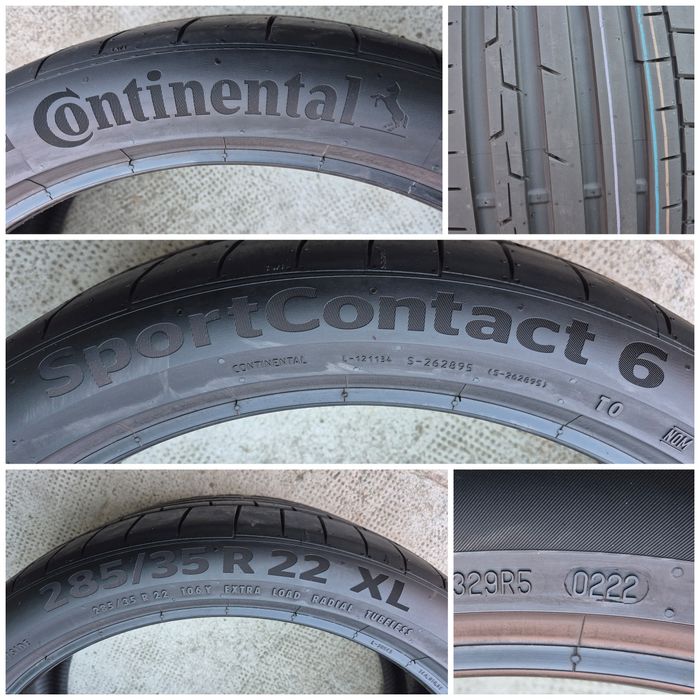 O bucată 285/35 R22 vară - una Continental Bridgestone Pirelli