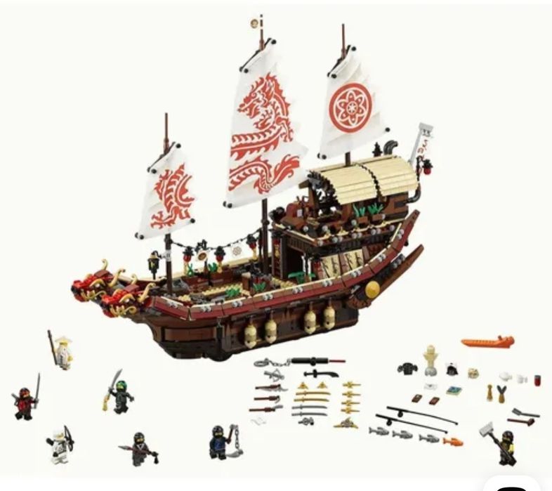 онструктор NinjaGo Летающий Корабль Мастера Ву 10723