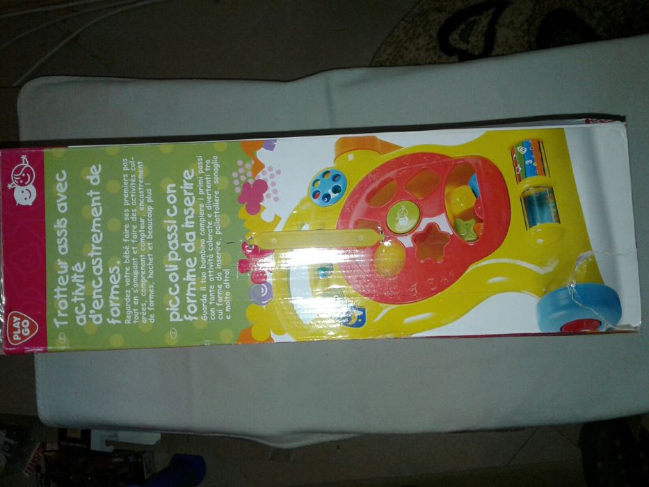 Centru joaca/ Premergator Play Go, >12m, sortator/telef nou, nefolosit