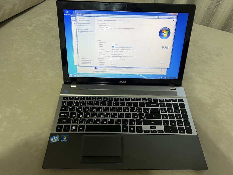 Продам ноутбук в хорошем состоянии Acer Aspire