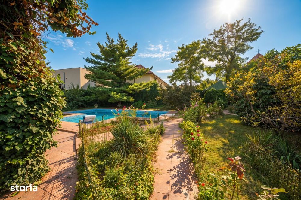 Fundeni, imobil S+P+1, 350mp utili, piscina,  2 garaje, 1.576mp teren!