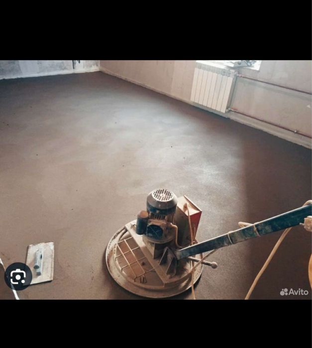 Стяжка,полусухая стяжка