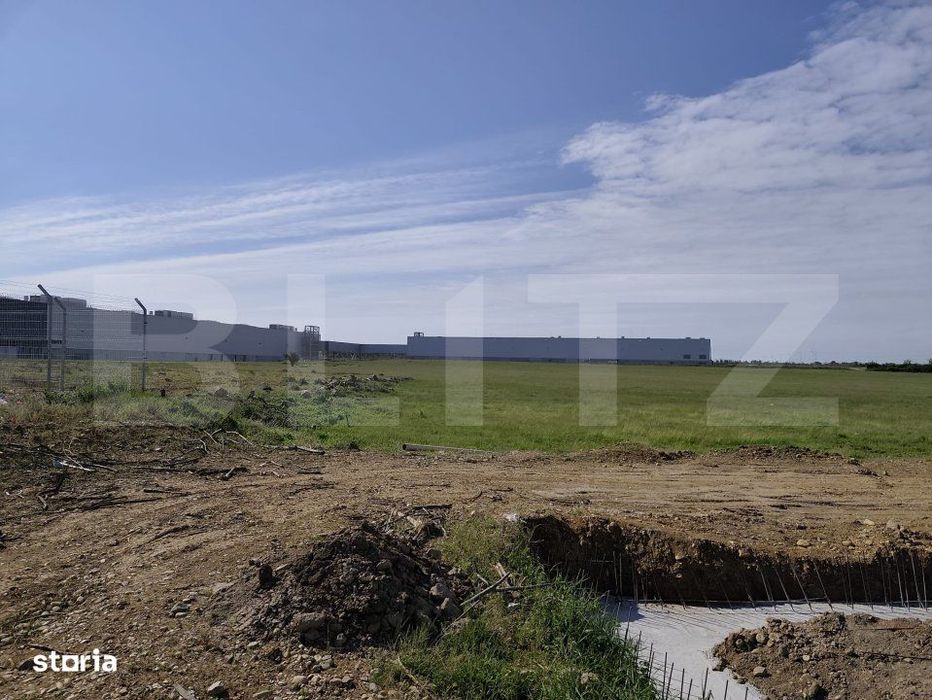 Teren intravilan de vanzare, 10.000 mp, zona industriala, Oradea