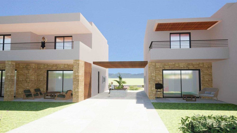 Продава къща – мезонет в строеж 65 м2 на две нива в Неа Врасна, Гърция