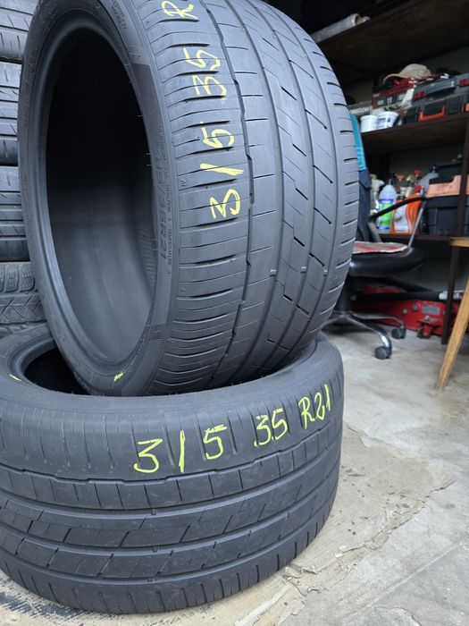 2 Anvelope Vară Hankook 315/35 R21 (RSC) DOT 4324 Impecabile.