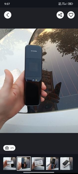 Nokia 2720 flip yengi tel 2ta sim imei otkan