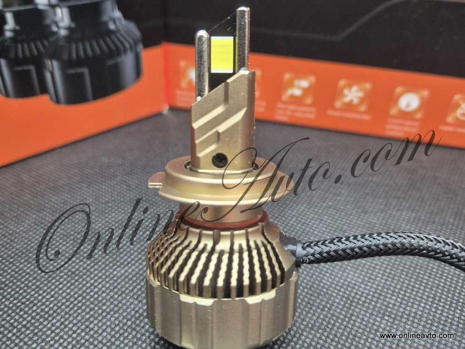 H7 Диодни крушки с подобрен фокус, LED крушки за автомобил 130W