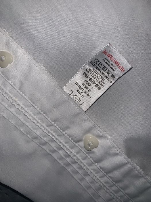 Рубашки next для девочки 8-9 лет