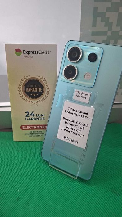 Xiaomi Redmi Note 13 Pro 5G 8/256gb (Ag44 B7314) - Garantie 2 ani!