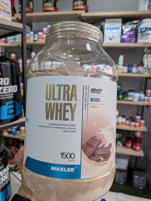 Maxler Ultra Whey 1500 г Milk Chocolate | Сывороточный протеин