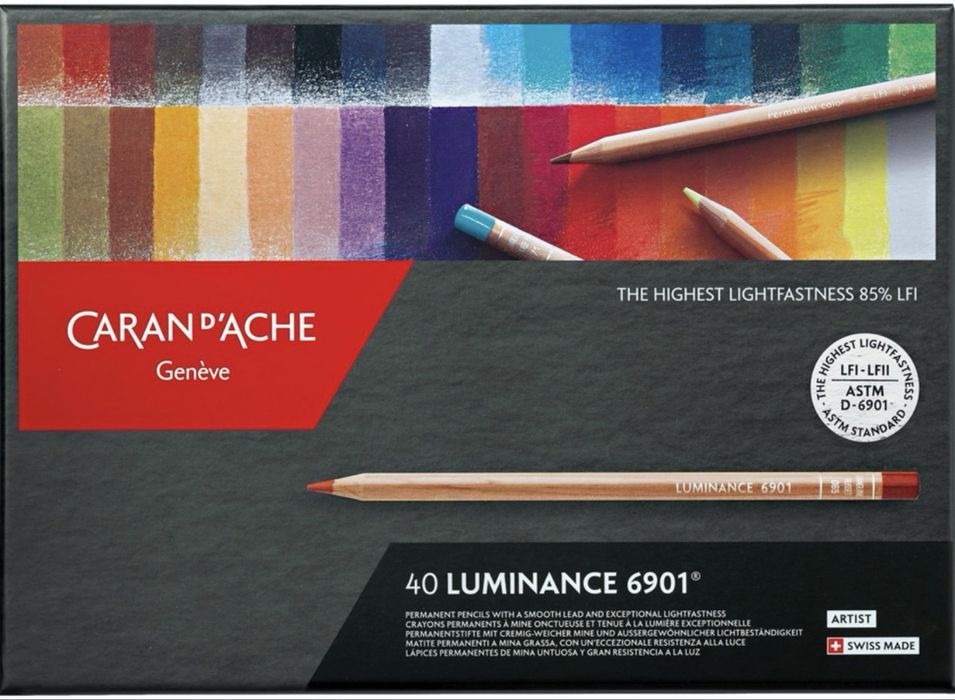 Creioane profesionale Caran D’ache luminance 6901