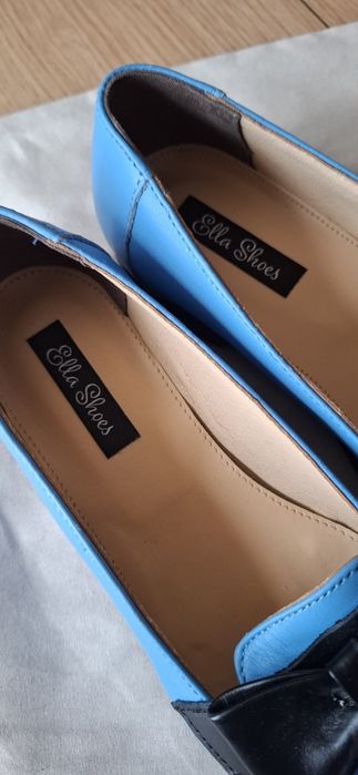 Mocasini piele Ella Shoes