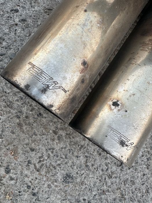 Глушитель Eisenmann на Ауди 100